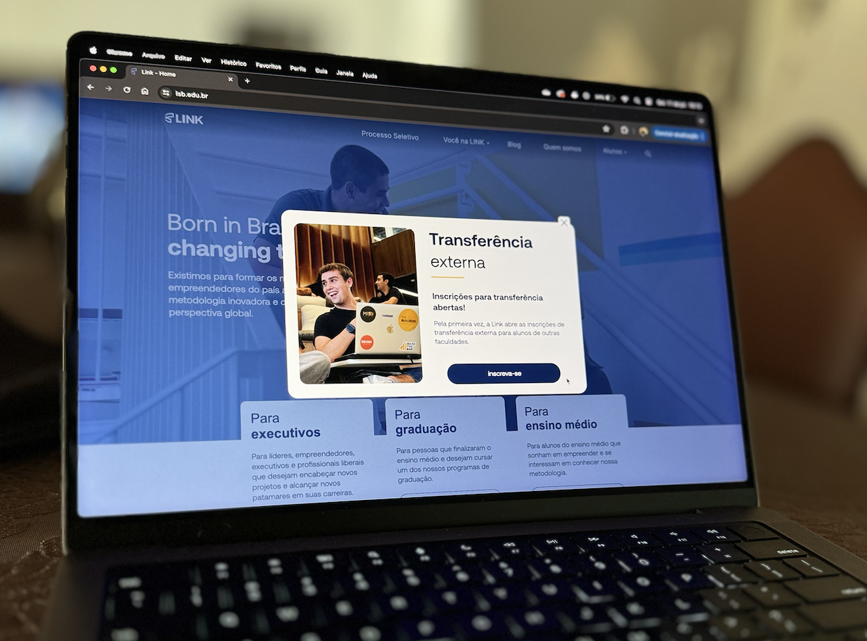 Link School abre, pela primeira vez, processo de transferência para alunos de outras faculdades